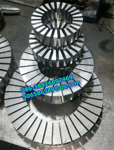 axial flux motor stator lamination manufacture